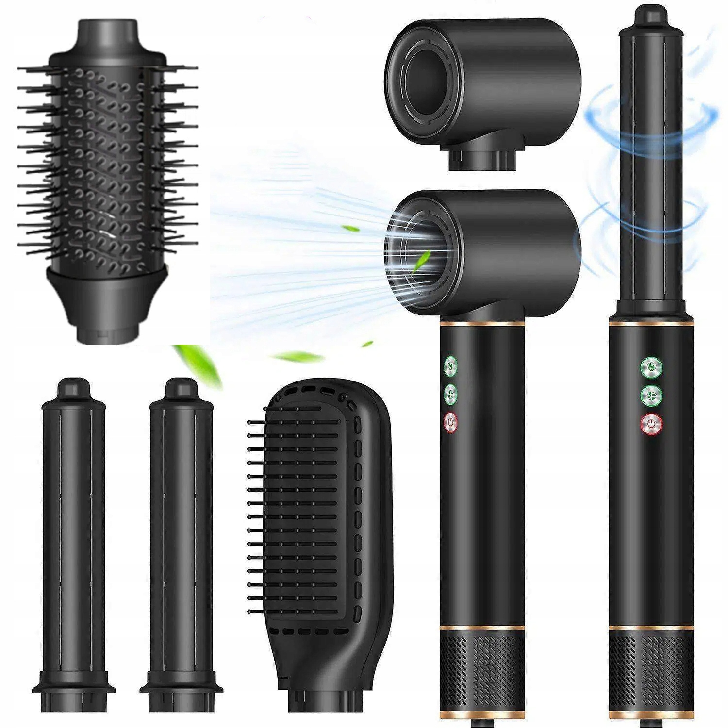 Suszarko Lokówka Szczotka do Włosów Obrotowa 5w1 Jonizacja