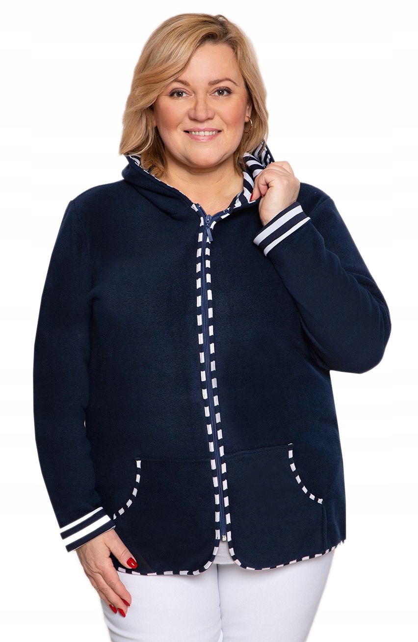 

Polarowa bluza rozpinana ciepła, z kapturem 50