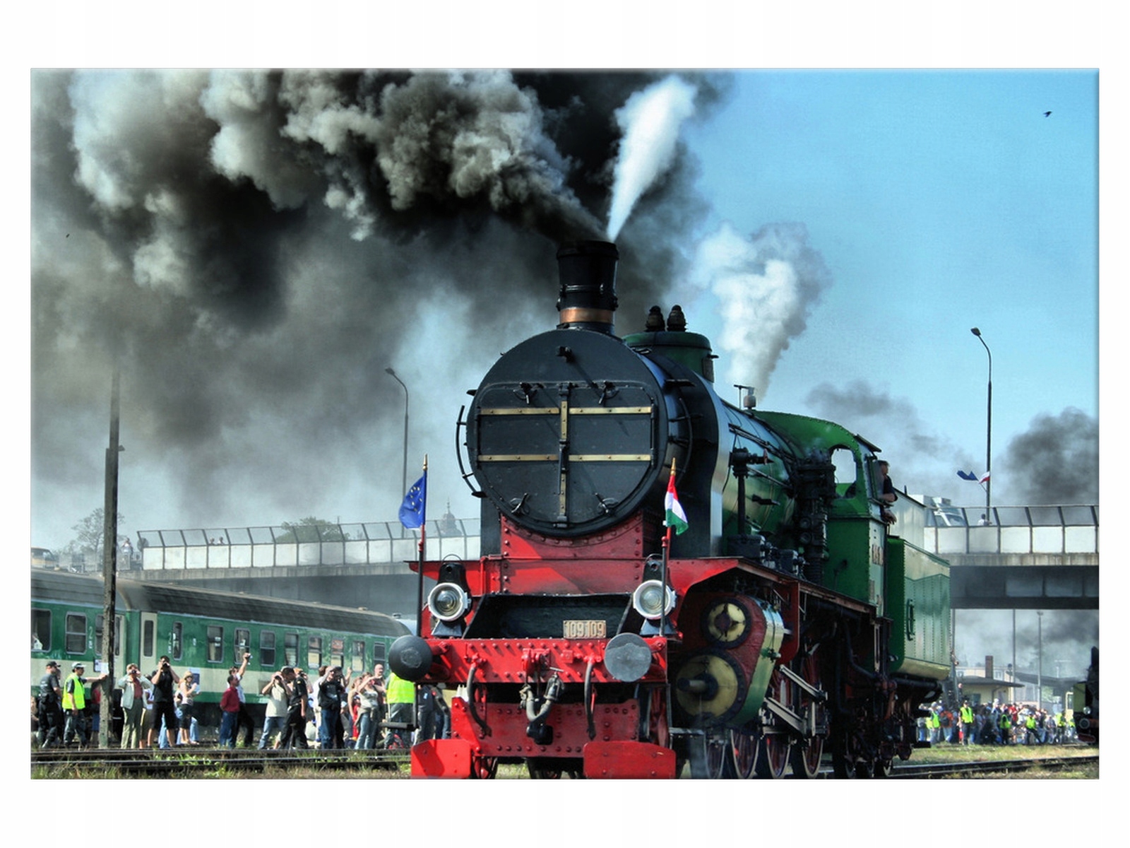 

Obraz Parada parowozów Wolsztyn 120x80 1165A_1B