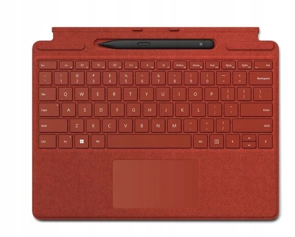 Oryginalna Klawiatura Surface PRo 8 9 X Rysik slim pen 2 Czerwona