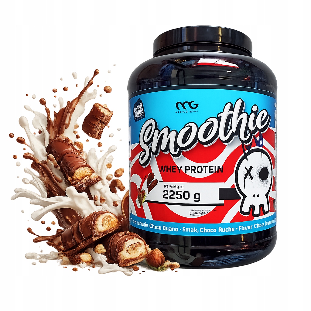 Muscle Clinic Smoothie Whey 2250 g protein Wpc 86 % bílkovin Choco Bueno