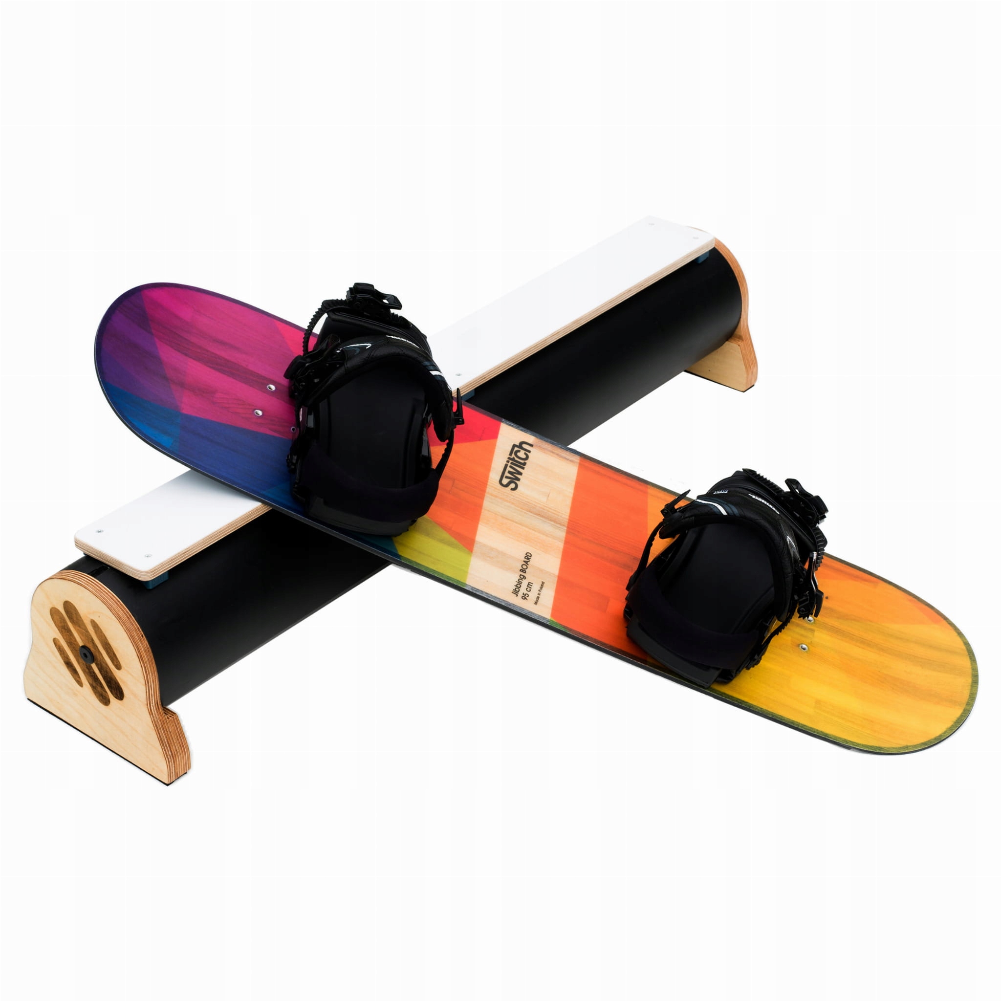 Sada Switch Boards Trampoline Board 95 Vázání Jibbing Bar