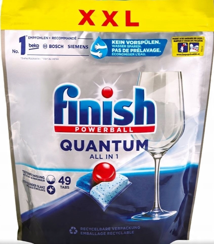 

Finish Quantum kapsułki do zmywarki XXL 49 szt De