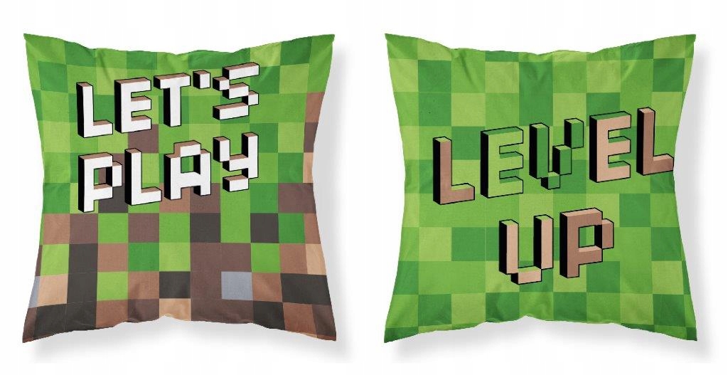 

Poszewka 40x40 Minecraft Dwustronna Dla Dzieci