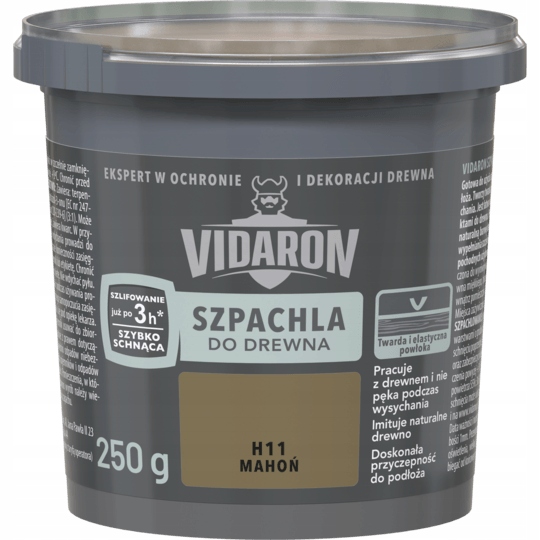 

Szpachla do drewna mahoń 250g Vidaron
