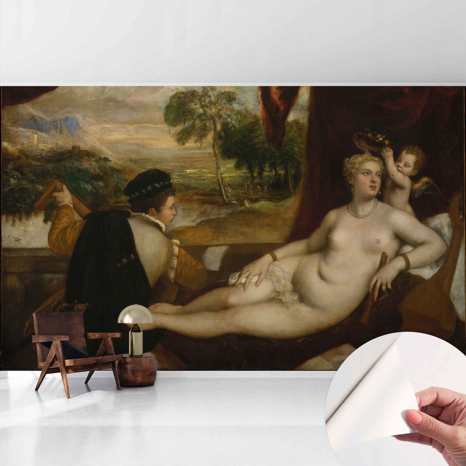 Módní Samolepicí tapeta s 3D lepidlem na zeď Relaxační scéna 416 x 254 cm