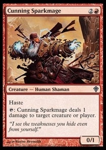 Cunning Sparkmage - pinger z haste @@@