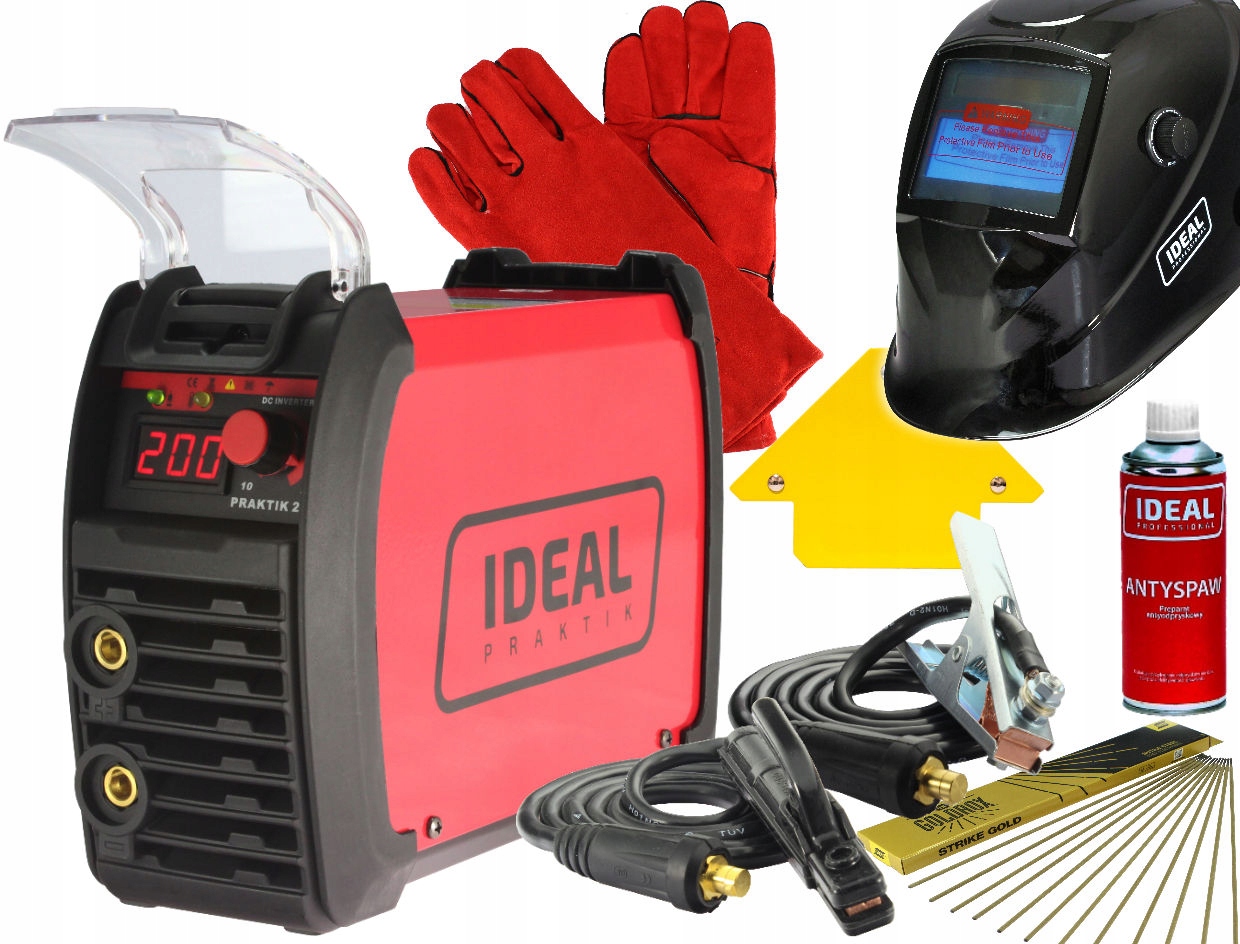 Spawarka PRAKTIK 205 DIGITAL IDEAL MMA ZESTAW