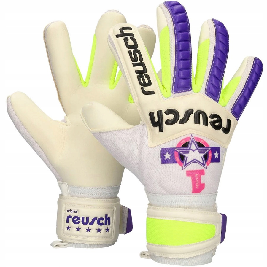 Reusch Legacy Pro Am Silver (8) Unisexové rukavice, bílé