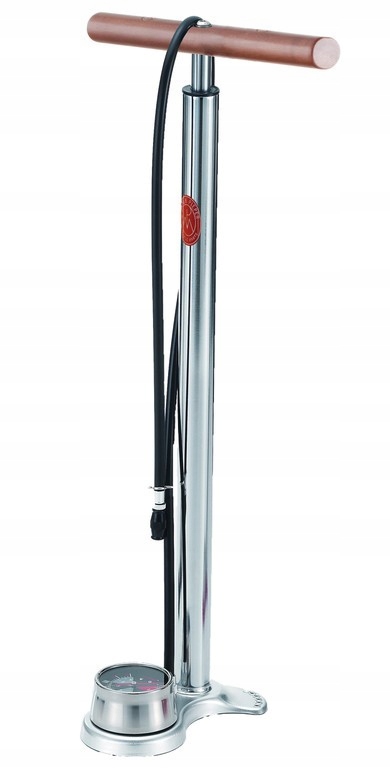 Nožní pumpa Airfish s dřevěným držákem a manometrem 200PSI