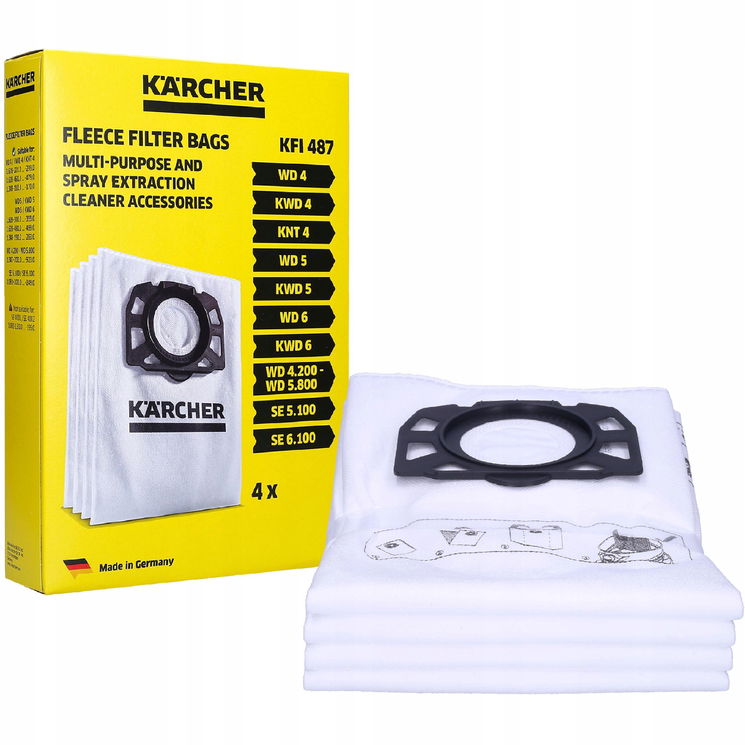 Fleece Filter Bags 4PC (KFI 487)