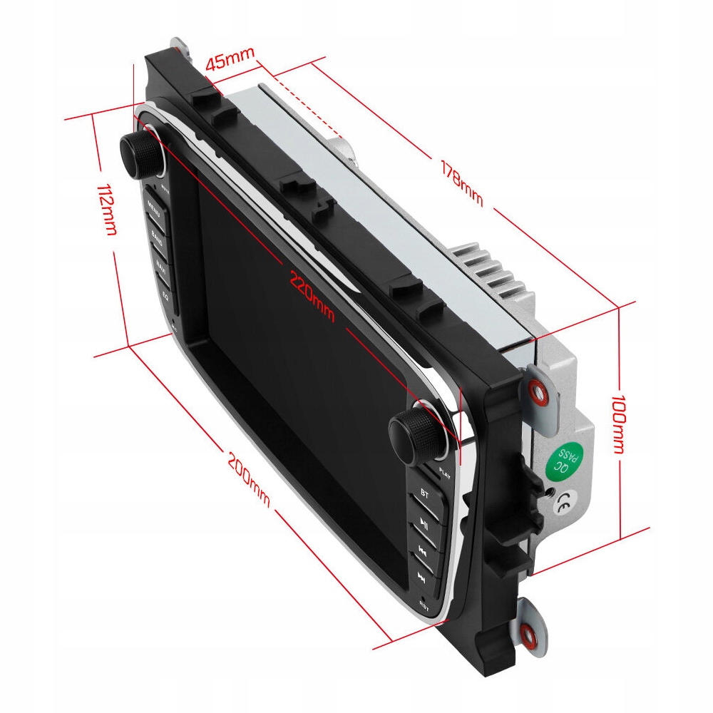 RADIO 7' ANDROID CANBUS DO FORD S-MAX 2006-2014 Model VRT20-9614B