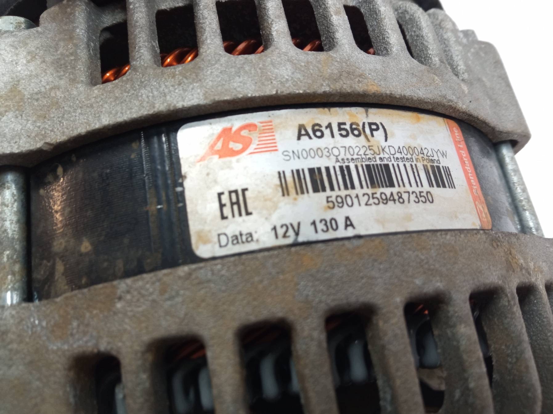 ALTERNATOR 3.8 V6 Dodge Grand Caravan II (1990-1995)