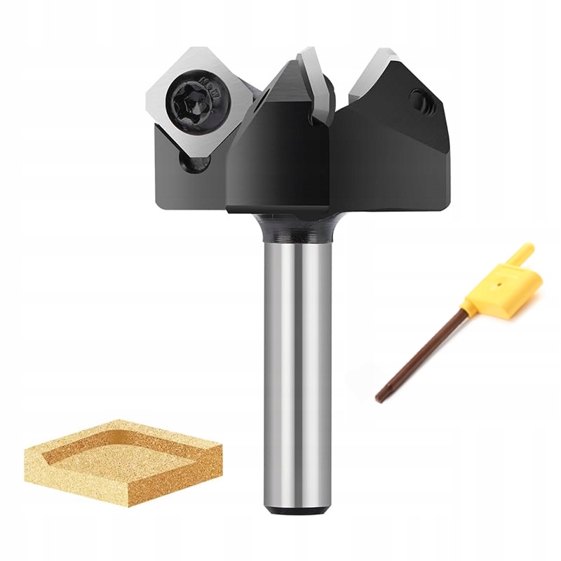 Fréza pro plánování čelních ploch 38,1 mm, úchyt 8 mm pro vyměnitelné destičky