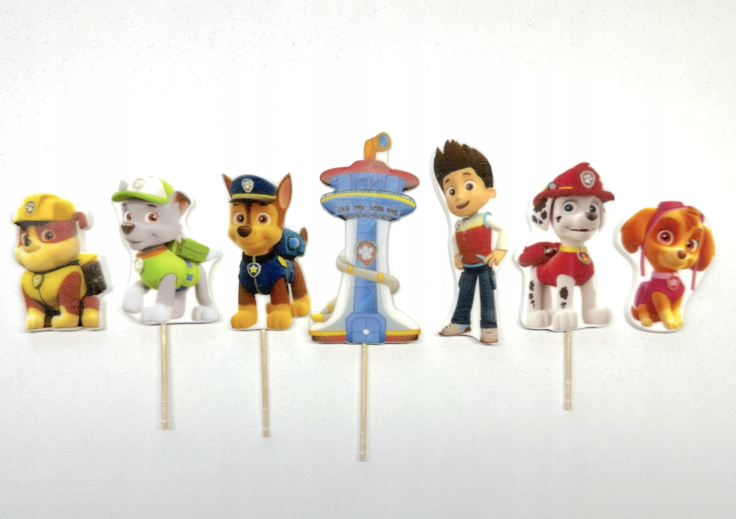 Zestaw do dekoracji tortu na masie cukrowej PSI PATROL Figurki na tort Typ figurki