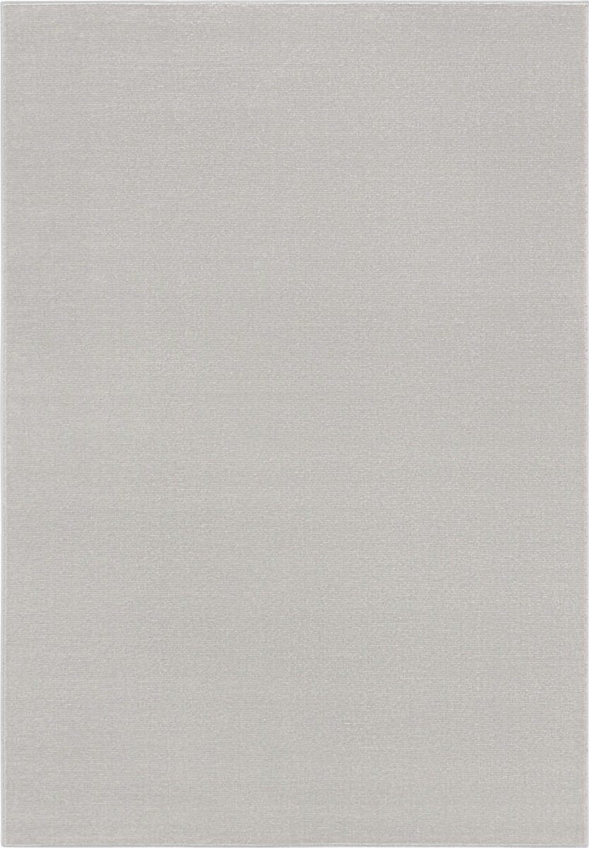 Strieborný koberec z viskózy, mäkký vlas, 3D efekt 120 x 170 cm