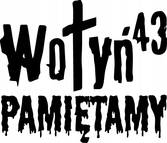 

Naklejka na auto Wołyń 43 Pamiętamy