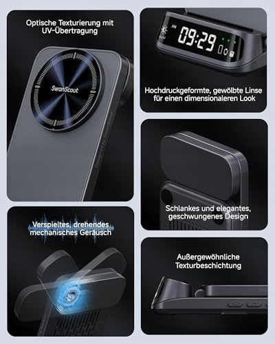 SWANSCOUT Indukcyjna Stacja Ładowania 3w1 Dla Apple Watch i iPhone MagSafe — miniatura 2