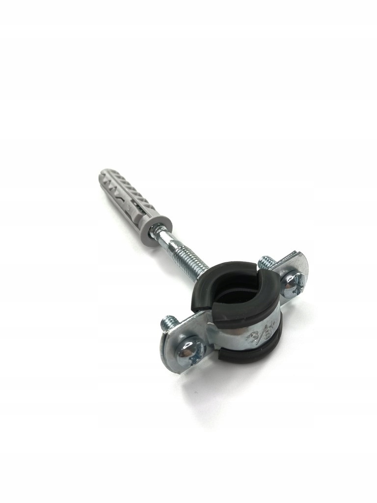 

Uchwyt metalowy obejma do rury 3/8 15-19mm z Gumą