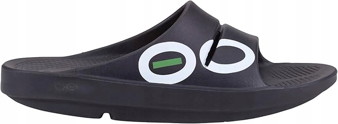 Oofos Černé Nazouváky S Profilovanou Bazénovou Podrážkou 38 J_b