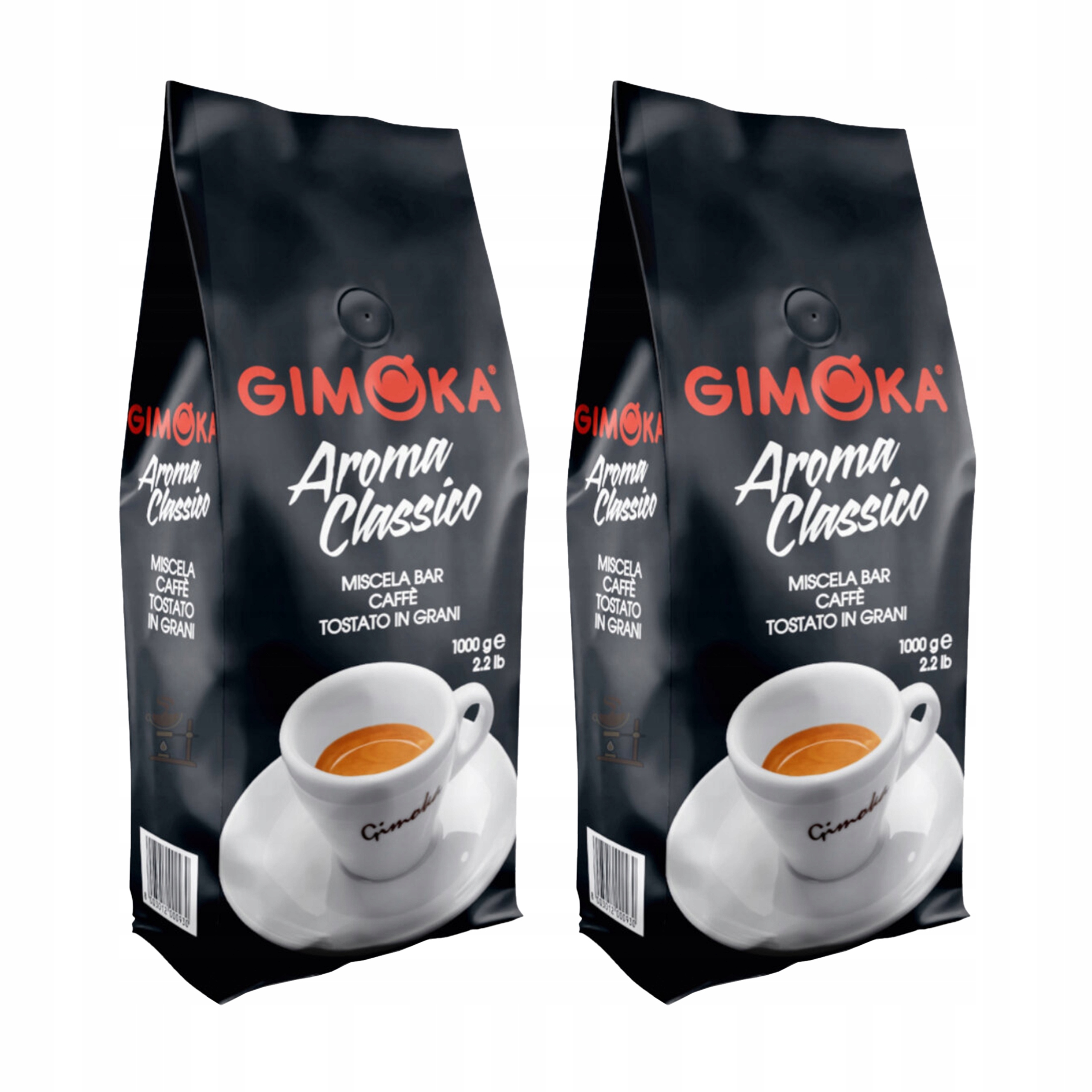 Kawa ziarnista mieszana Gimoka Aroma Classico 1000 g