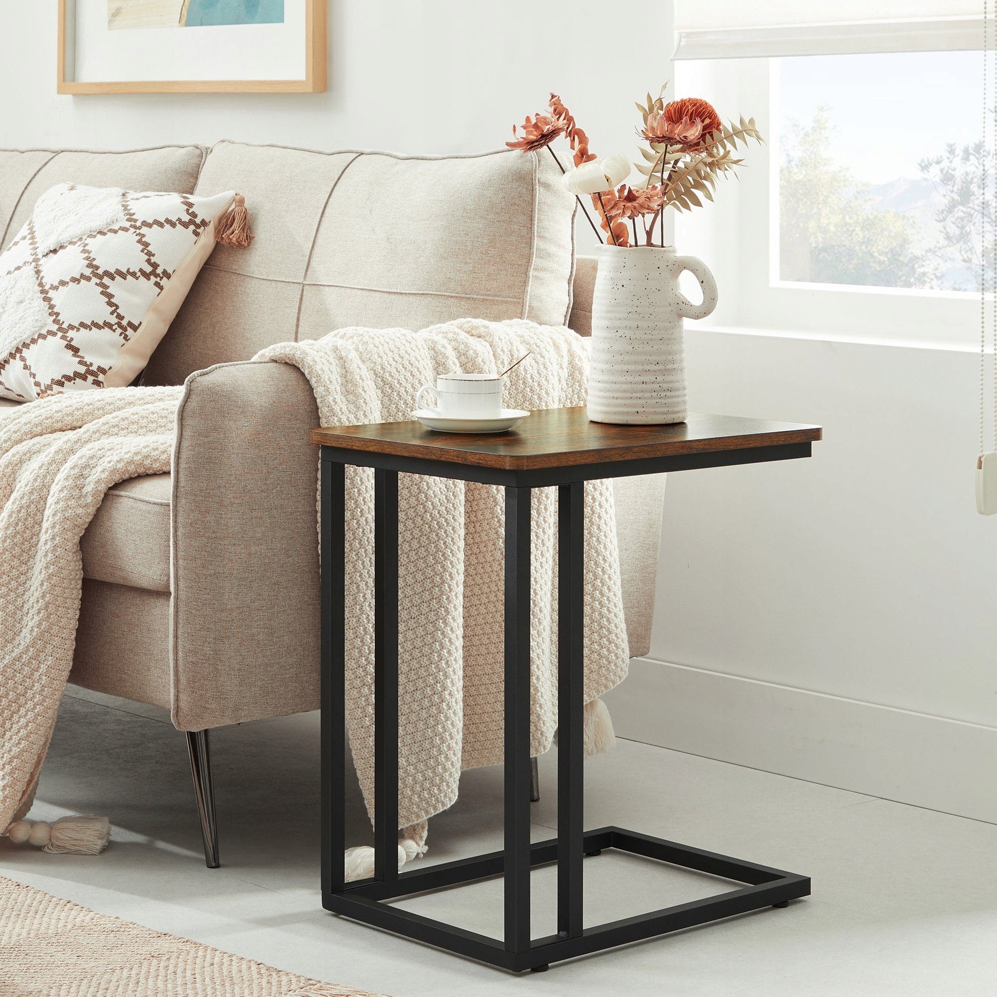 STOLIK KÓŁKA INDUSTRIALNY LOFT RUSTYKALNY VINTAGE Kolekcja ZANZARA