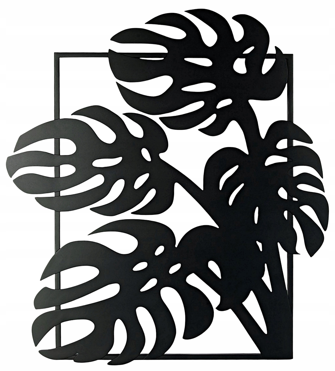Obraz z kovu, Nástenná dekorácia z kovu, listy