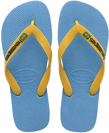 R8897 Havaianas Brasil Logo žabky klapky 25/26