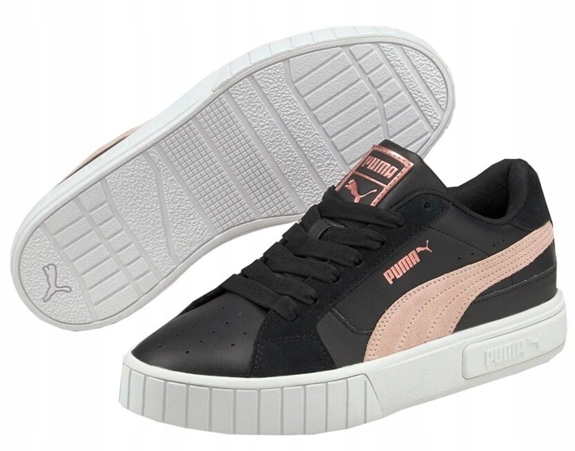 Puma Cali Star Mix Dámské sportovní boty Černé kožené tenisky vel.