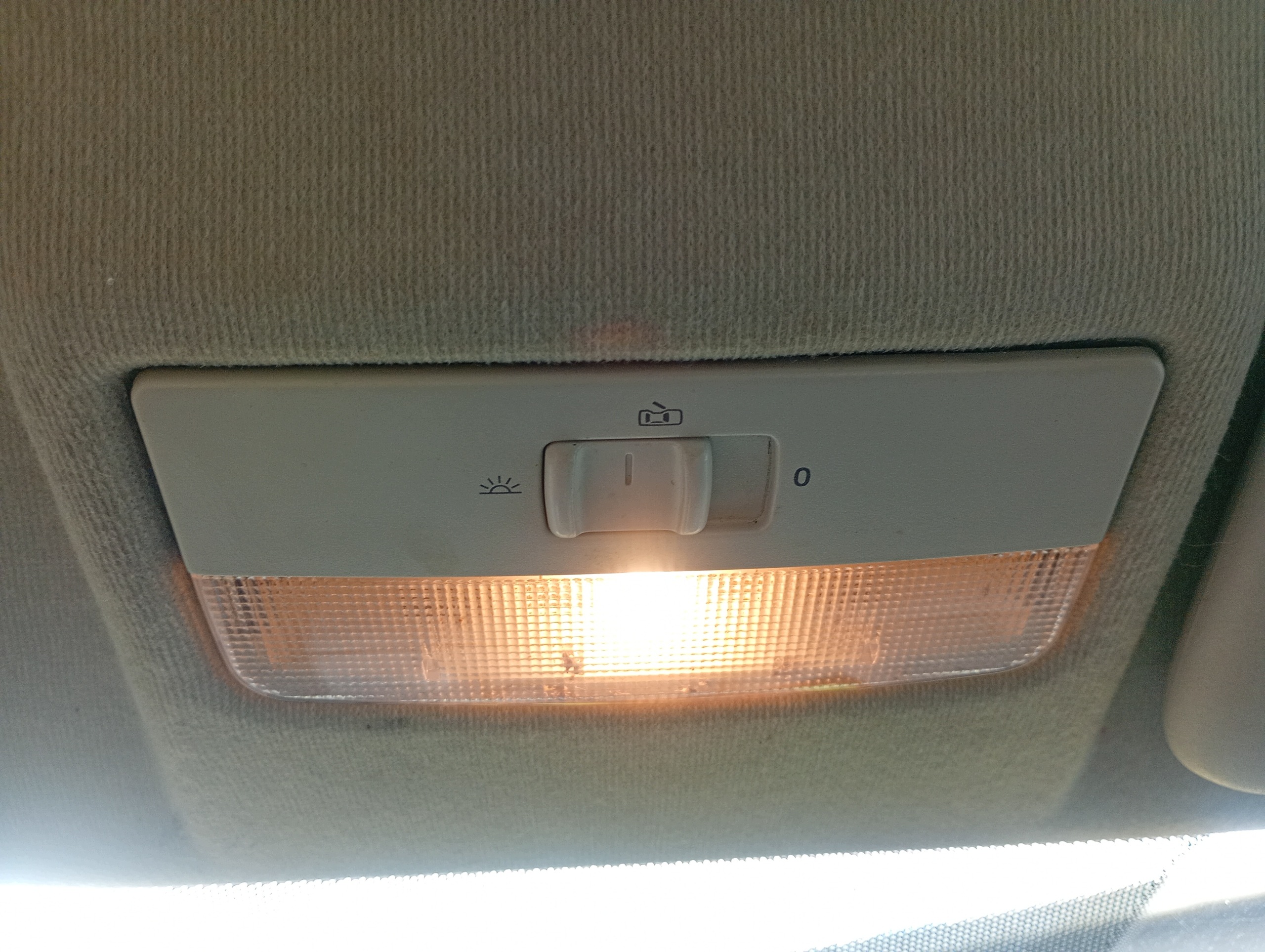 light inner sufitowa cabs oswietlenie VW Fox 05-11