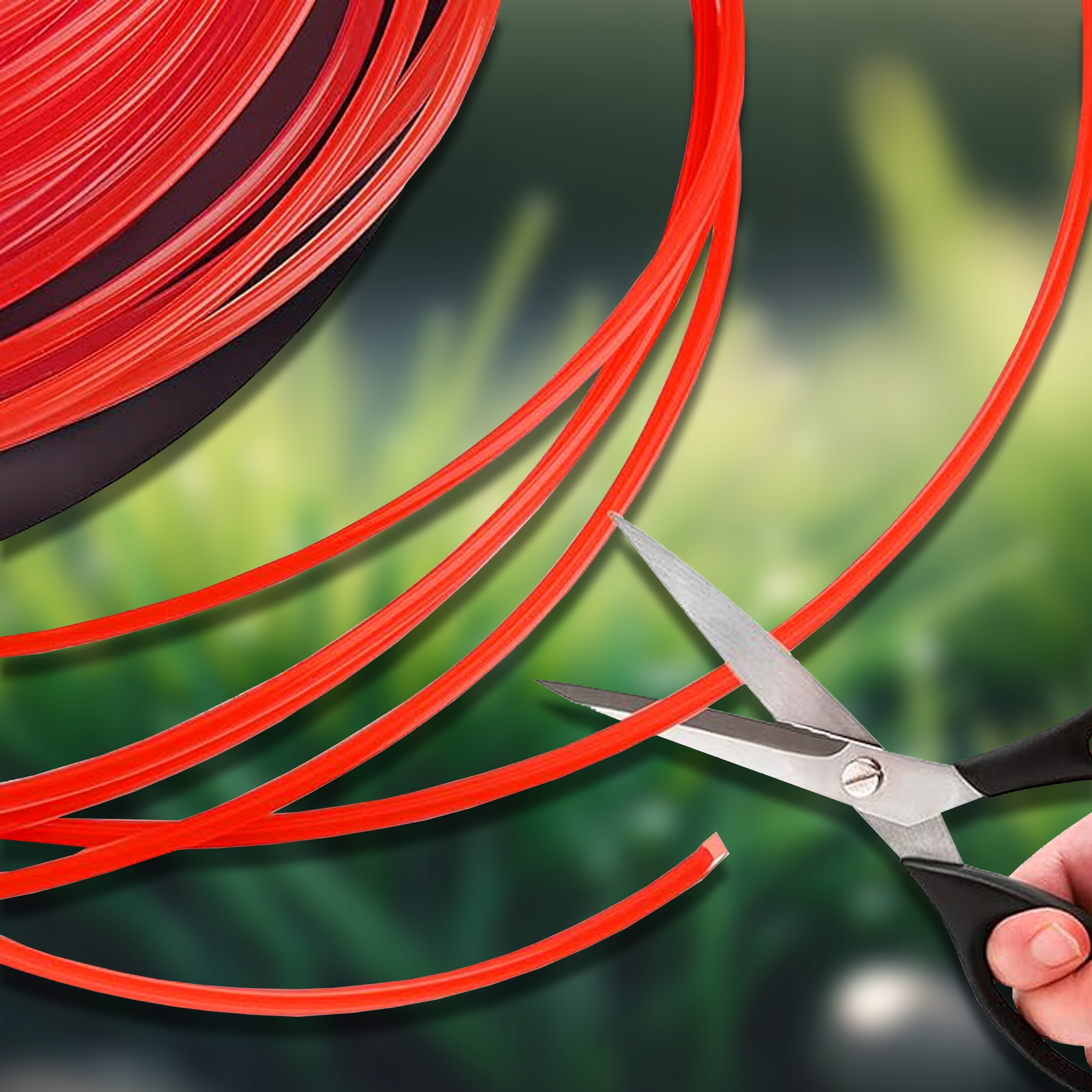 ŻYŁKA TNĄCA DO KOSY PODKASZARKI GŁOWICY OSTRA GWIAZDA WZMACNIANA 2.4MM 155M Marka inna