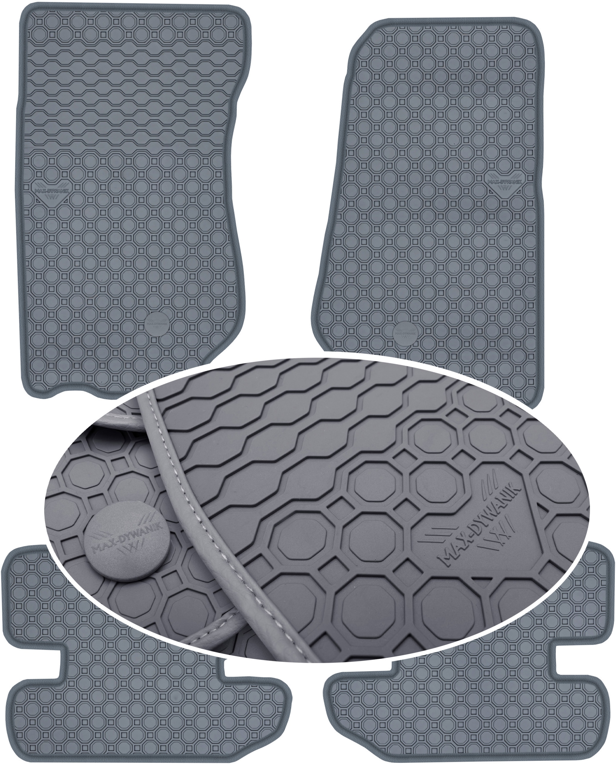 Jeep Wrangler II 2D 2007-2011 Gumové rohože PrimeLiner