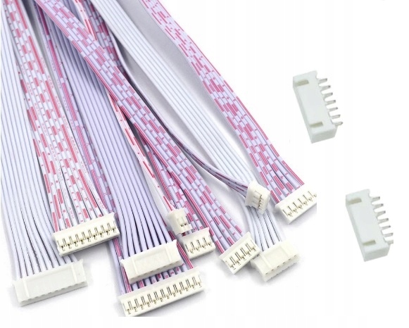 

Przewód Taśma Jst Xh 2.54 7PIN Ż-ż 2 gniazda
