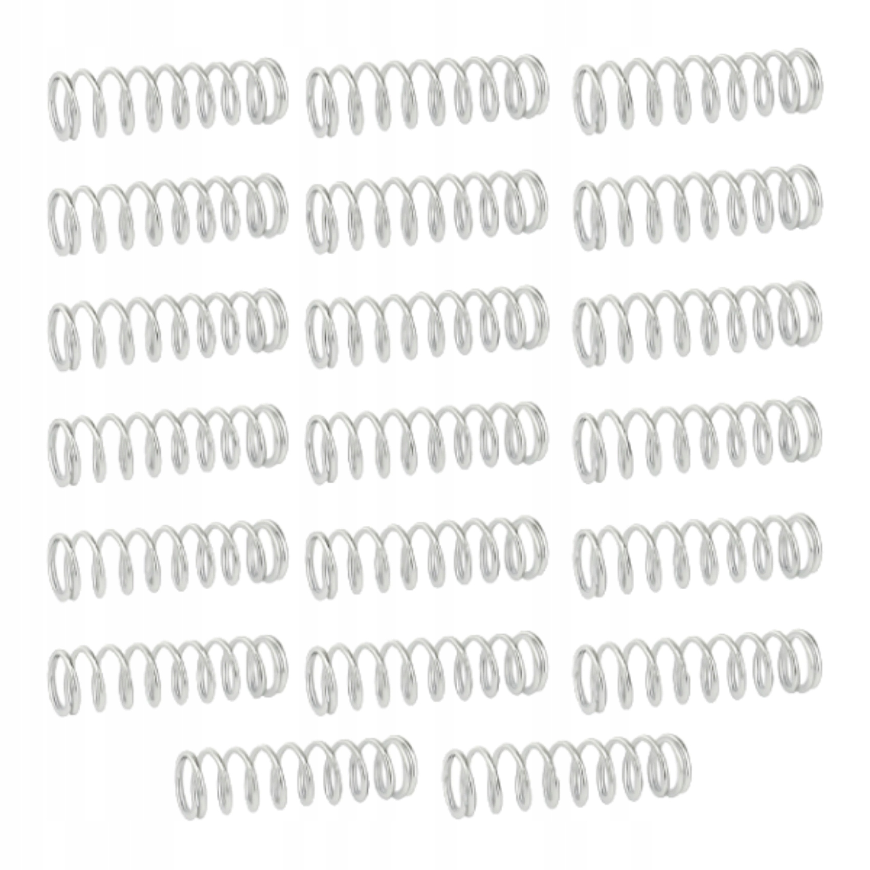 Sprężyna Naciskowa 25x3.4mm – Wysokiej Jakości Stal Nierdzewna 20 sztuk