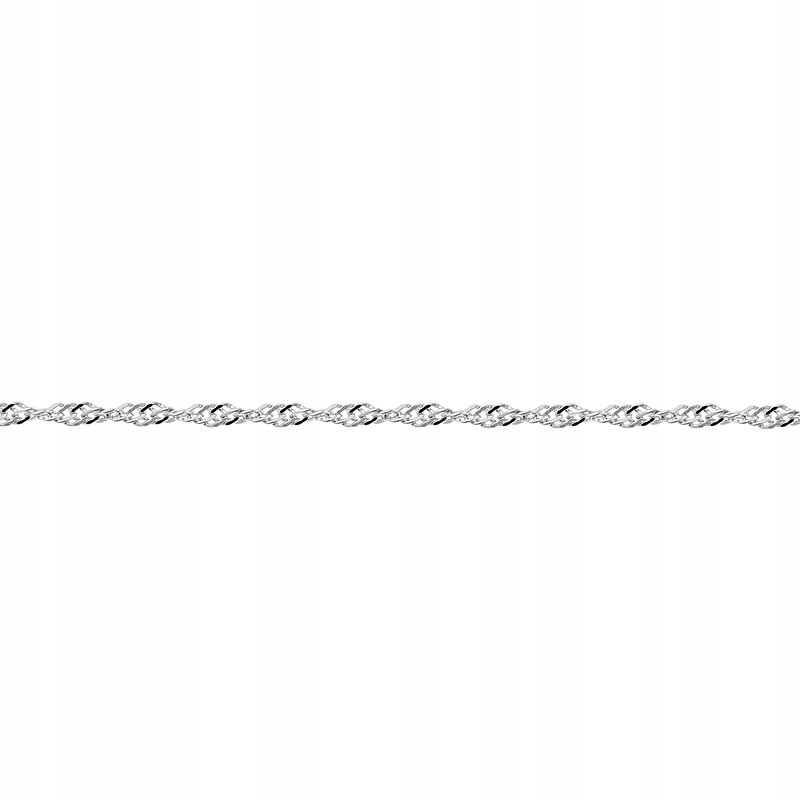 

Łańcuszek srebrny Singapur 40cm Infinity Prezent