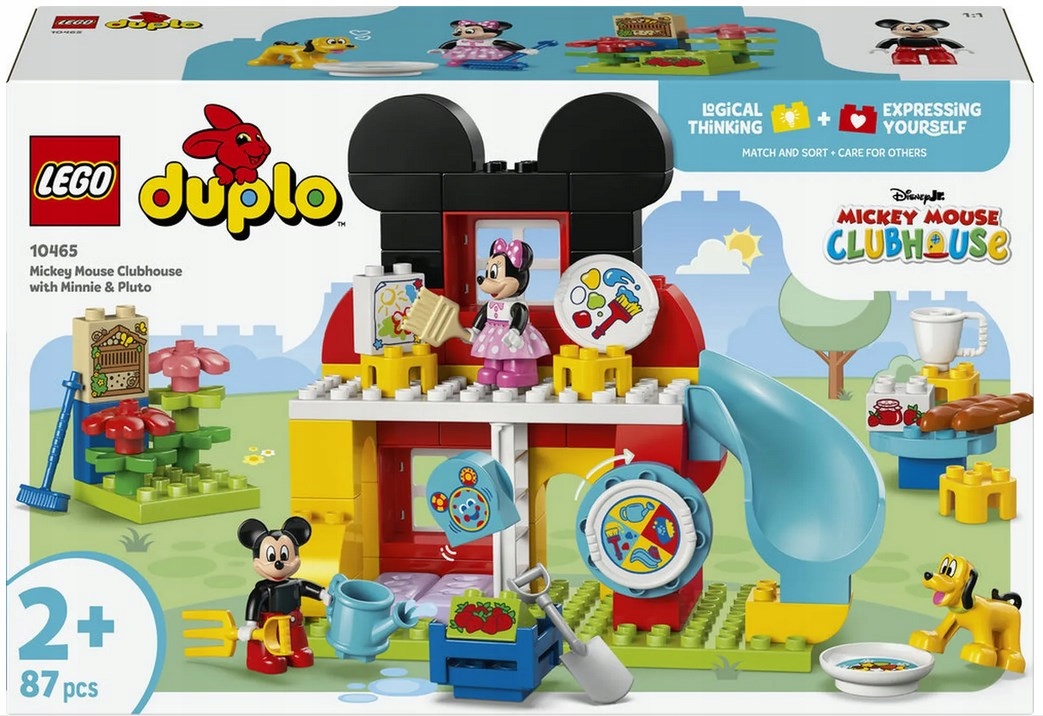Stavebnice Klub Mickey Mouse S Minnie A Plutem 10465 Lego Duplo