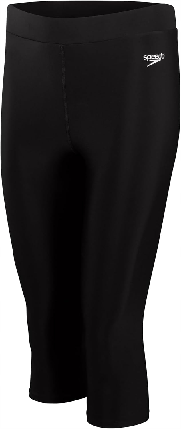 Speedo dámské 3/4 plavkové kalhoty Swim černé, velikost 36