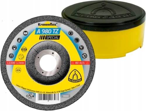 

Tarcze Do Cięcia Klingspor A980TZ 125x0,8 25szt