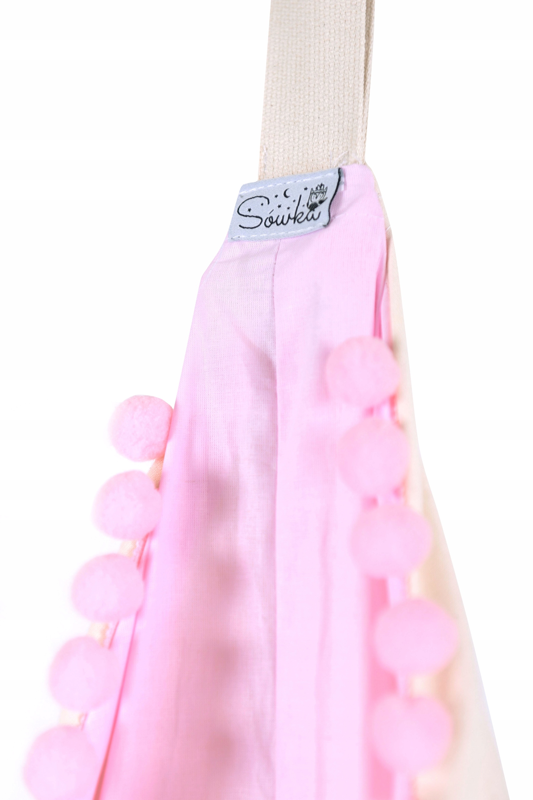 Huśtawka kokon hamak Lody Waniliowe Marka Sówka Design