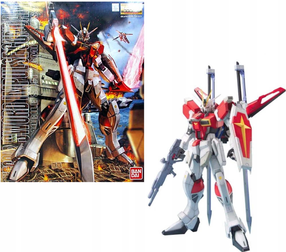 Gundam Mg Sword Impulse Gundam 1/100 Model Kit