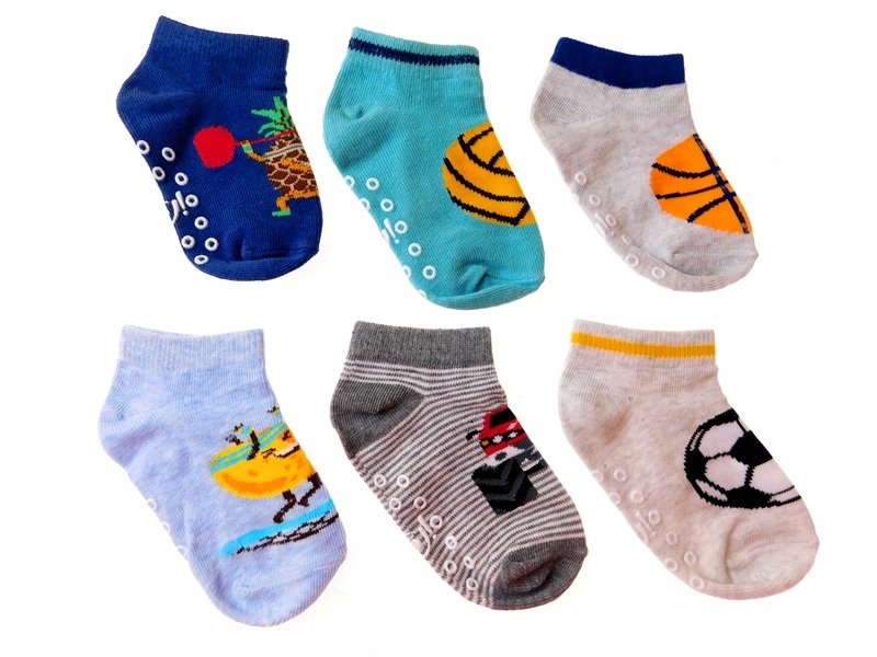 SKARPETKI DZIECIĘCE ANTYPOŚLIZGOWE STOPKI ABS YO BAWEŁNIANE 27-30 104 110