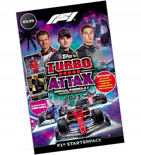 Topps F1 Turbo Attax 2023 Zestaw startowy