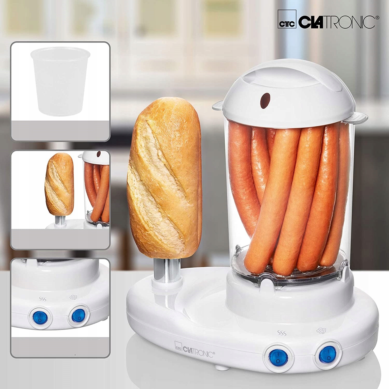 2in1 ROLLER GRILL HOT DOG DOGS EGG COOKER Код производителя 251136