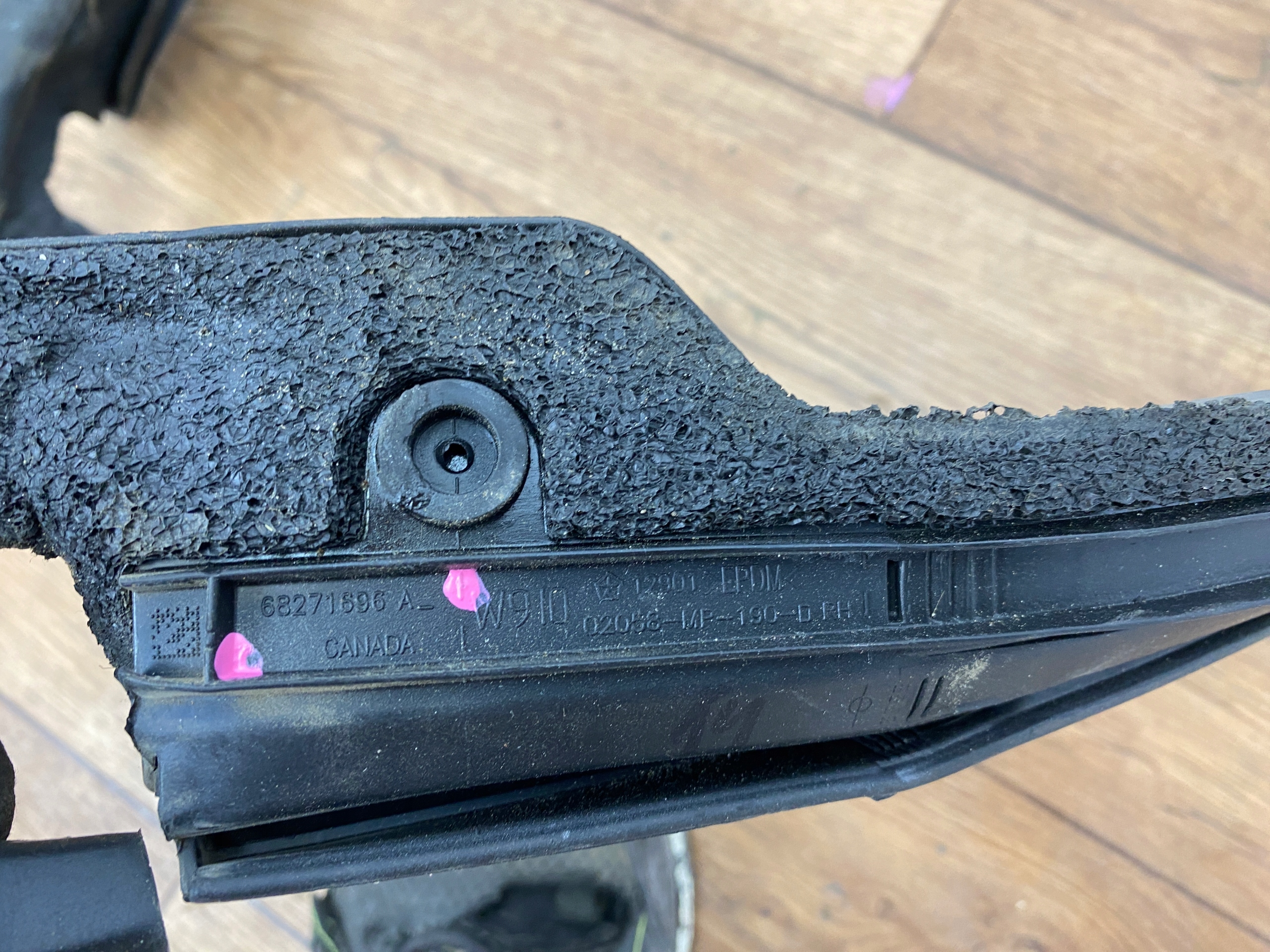 Dichtsatz dach heck 4xe Jeep Wrangler JL 2018+ USA
