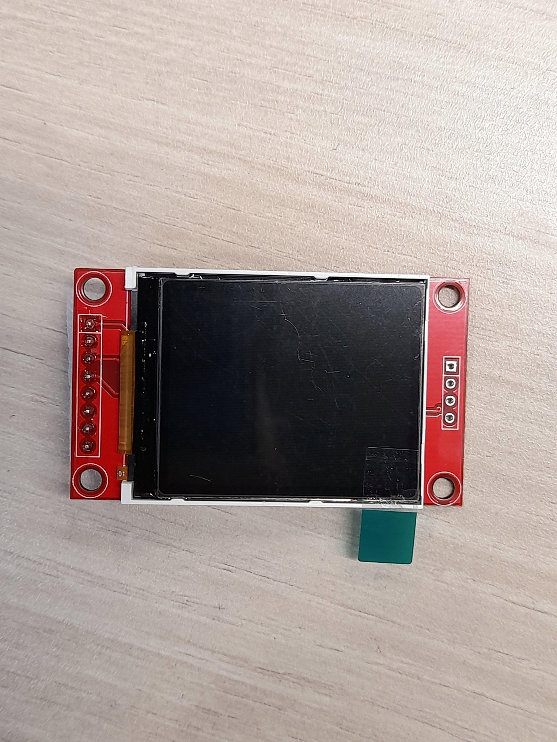Wyświetlacz LCD Tft Spi 51/4 driver/IO 128*160 pix ST7735S Pcb 57,8x34 mm