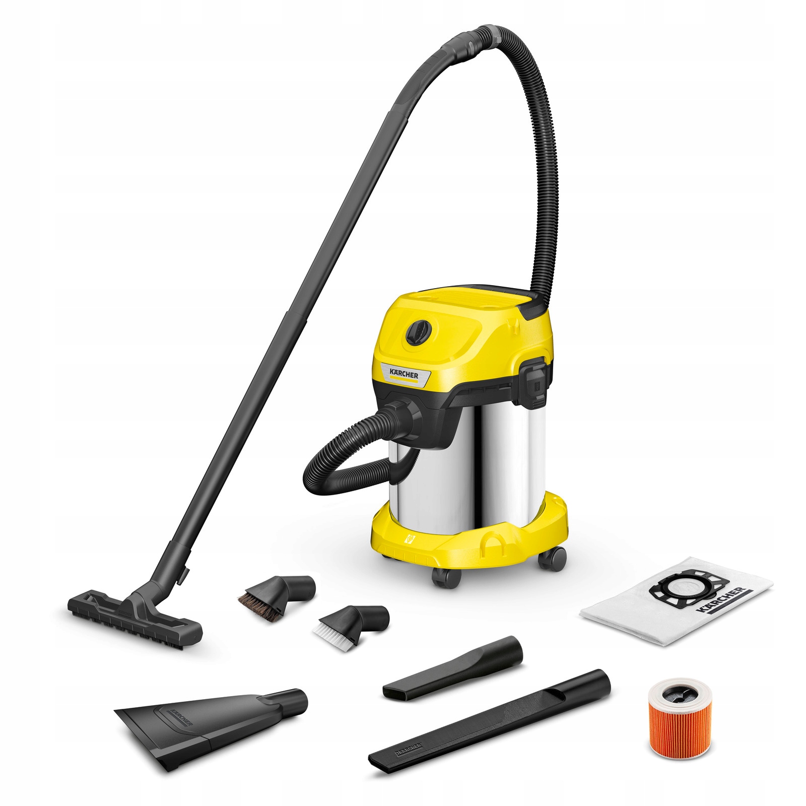 Odkurzacz uniwersalny do auta Karcher Wd 3 S-17/6/20 Car 1000 W