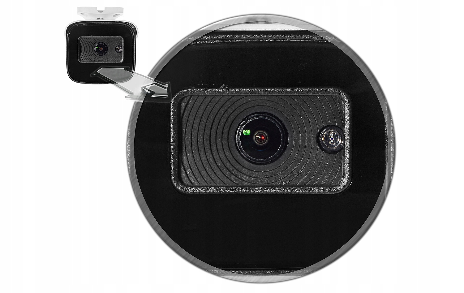 KAMERA IPOX 2MP PX-TZIP2012IR3SL MOTOZOOM PODGLĄD Waga produktu 150 g