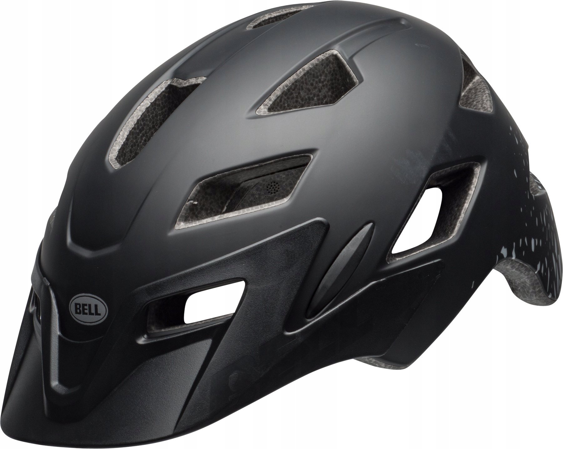 Kask dziecięcy Bell Sidetrack matte black/silver B0552 47-54 cm