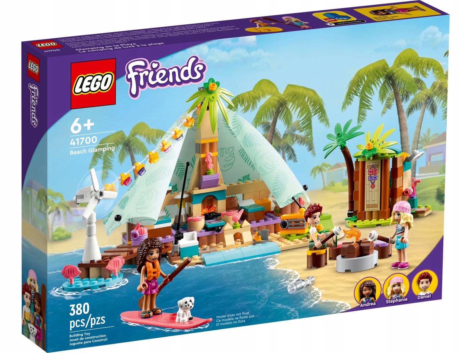 Lego Friends 41700 Luxusní kemp na pláži Nové