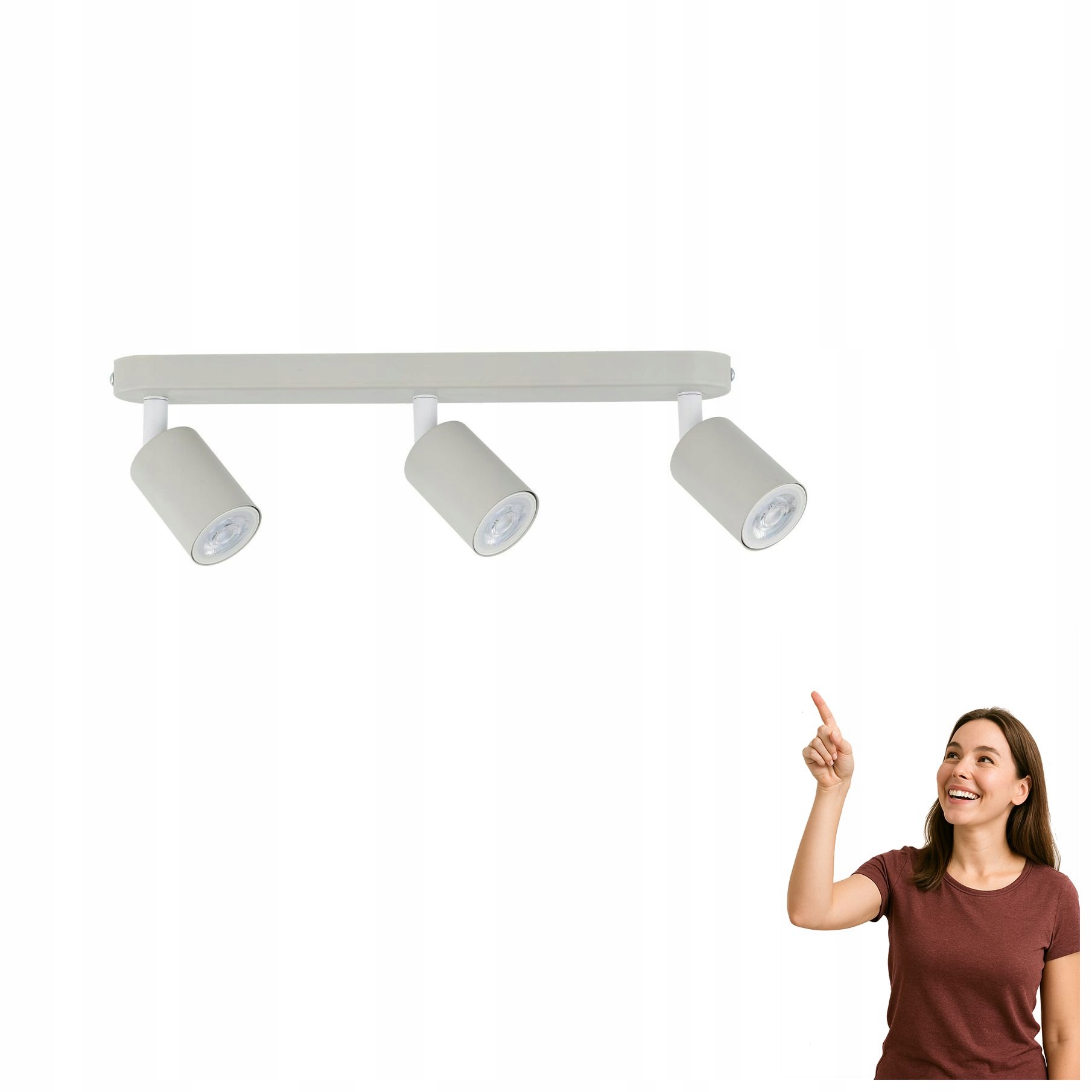 Lampa spot reflektor Livia Beige 10240 Tk Lighting